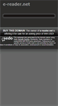 Mobile Screenshot of e-reader.net